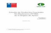 Estudio de Productos Forestales No Madereros (PFNM) de la ... · efecto. El 50% de los entrevistados se encuentra entre los 40 y 60 años, situación que respalda el aprendizaje y