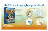 ¡La Biblia más completa para niños! - Editorial Portavoz · últimos 27 libros de la Biblia. Incluye los cuatro Evangelios, que hablan de la vida y enseñanza de Jesús, y los