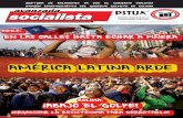 ¡RUPTURA DE RELACIONES YA CON EL GOBIERNO CHILENO! … · 2019-11-21 · 02 socialistaavanzada Editorial 2213 de noviembre de 2019 ENFRENTAR EL GOLPE BOLIVIANO EN TODO EL CONTINENTE
