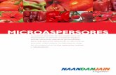 MICROASPERSORES - AgroLink Irriga · 2019-05-09 · MICROASPERSORES La extensa selección de microaspersores de NaanDanJain le permite a nuestros equipos brindar soluciones altamente