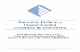 Manual de Políticas y Procedimientos Generales de Enfermería ENFERMERIA_BANRURAL.pdfenfermería una profunda comprensión de los procedimientos a realizar propiciando el proceso