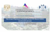 1 UNIVERSIDAD NACIONAL AUTÓNOMA DE MÉXICO - UNAM...1 Plan de Desarrollo Institucional UNAM 2011-2015. p. 24. 5 Eje 1. Trayectorias académicas y de egreso ... sociales que desarrollan