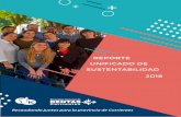 REPORTE UNIFICADO DE SUSTENTABILIDAD 2018 pdf... · Nuestra política de sustentabilidad promueve la creación de valor económico, social y ambiental a través de la implementación
