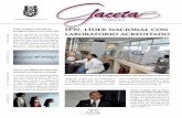 IPN, líder nacional con laboratorio acreditado · les de México por generar un pro- cedimiento de incineración de residuos peligrosos biológico infec-ciosos. (Pág. 5) IPN, líder
