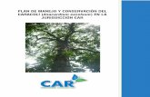 PLAN DE MANEJO Y CONSERVACIÓN DEL CARACOLÍ …orarbo.gov.co/.../plan-de-manejo-para-el-uso-y-conservacion-del-caracoli.pdf · variados, desde las comunidades clímax de las selvas