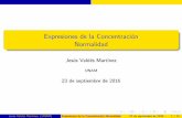 Expresiones de la Concentración Normalidaddepa.fquim.unam.mx/amyd/archivero/Normalidad_33148.pdf · Solo se puede calcular cuando se esta trabajando con reacciones, ya que la normalidad