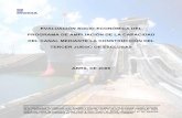 Estudio Beneficio-Costo del Canal - AMPRESampres.com.mx/assets/evaluacion_de_ampliacion_de_canal.pdf · 2017-06-16 · EVALUACIÓN SOCIO-ECONÓMICA DEL PROGRAMA DE AMPLIACIÓN DE
