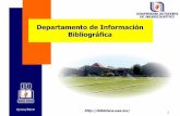 Departamento de Información Bibliográfica. LRI... · 2014-11-25 · Desde el 2001 el DIB de la UAA se propuso certificarse, y con el sustento de FOMES (Fondo de modernización para