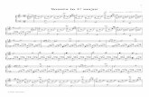 SONATA - Musiclassroom sonates.pdf · 2012-05-22 · SONATA Domenico Scarlatti (1685-1757) K. 25 L. 481 Arr. Samuel Labrecque (1994-) Transcribed as played by Samuel Labrecque & ##