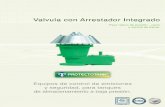 valvula con arrestador - Protectotank...NRF 172 PEMEX 2012 (Válvulas de alivio de presión y vacio para tanques atmosféricos), AP 42 de EPA (Compilación de factores de contaminación