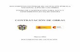 CONTRATACIÓN DE OBRAS por el pacfico/LPN No OC-04-AECID-2017... · Contratación de Obras OBRAS CIVILES NUEVA CONDUCCIÓN MAMONAL DE AGUA POTABLE E IMPULSIÓN DE ALCANTARILLADO ARROZ