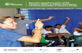 Educación comunitaria sobre cambio climático y REDD+ en ... · Similar a Oaxaca, los bosques de Chiapas también son altamente diversos. Chiapas es la segunda región más ecológicamente