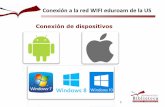 Conexión de dispositivos - Universidad de Sevilla...Conexión a la red WIFI eduroam de la US Android Descargar el certificado del SSID de EDUROAM desde el siguiente enlace: Se puede