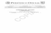 PERIÓDICO OFICIAL - Tamaulipaspo.tamaulipas.gob.mx/wp-content/uploads/2019/02/... · Periódico Oficial Victoria, Tam., jueves 31 de enero de 2019 Página 3 1.- PRESENTACIÓN. En