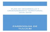 PARROQUIA DE TULULBIapp.sni.gob.ec/sni-link/sni/PORTAL_SNI/data_sigad... · 28 Creditos El presente PDOT ha sido elaborado por la Fundación ALTROPICO para el GAD Parroquial de Tululbi.