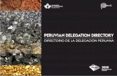 DIRECTORIO DE LA DELEGACIÓN PERUANA · 2020-02-27 · Compañía de Minas Buenaventura es una empresa peruana productora de oro, plata y otros metales base con más de 66 años de