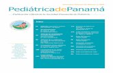 PediátricadePanamá - Sociedad Panameña de …...Diciembre, Volumen 35, Número 2, 2006. Fundada en 1967 como Boletín de la Sociedad Panameña de Pediatría PediátricadePanamá