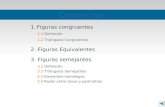 Contenidos - WordPress.com · 2010-08-05 · 3. Figuras semejantes (~) Para que dos polígonos sean semejantes es necesario que se cumplan dos condiciones: 3.1 Definición Se llaman