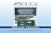 Manual Técnico DELTA para PDF - Red Tecnológica MID · para la protección de transformadores de distribución de monofásicos Capacidad en Amperes de los fusibles comúnmente utilizados