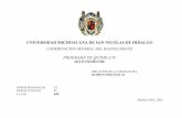 UNIVERSIDAD MICHOACANA DE SAN NICOLAS DE HIDALGO IV QUIM.pdf · 2020-03-11 · universidad michoacana de san nicolas de hidalgo coordinacion general del bachillerato programa de quimica