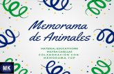 Memorama de AnimalesSe prohíbe la Venta o Edición de TODOS nuestros Materiales Síguenos en Title Memorama de Animales Author Mayra Casillas Keywords DADRCGXmHOc,BACxzxhA1pc Created