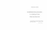 SUBPERSONALIDADES Y CONFLICTOS PSICOLÓGICOSforos.astropampa.com/wp-content/uploads/files/... · -Jung hablaba indirectamente de subpersonalidades cuando se refería a los complejos.