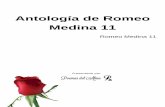 Antología de Romeo Medina 11 - Poemas del Alma · 2018-11-29 · Antología de Bruno Gatica índice Soledad. Adiós niña de ojos marrón. Quisiera morir. Qué sería de mi vida.