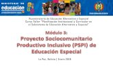 Presentación de PowerPoint · Nacionales con las Prácticas Educativas Inclusivas que se desarrollan en cada espacio educativo y grupos de estudiantes del ámbito de Educación Especial,