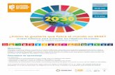¿Cómo te gustaría que fuera el mundo en 2030?… · ¿Cómo te gustaría que fuera el mundo en 2030? Unidad didáctica para presentar los Objetivos Mundiales (no se requiere experiencia