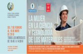 A E Madrid canales y puertos La mujer en la Ciencia y Tecnología … · 2018-01-18 · La mujer en la Ciencia y Tecnología de los Materiales U. C O M P L U T E N S E U. P O L I