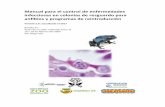 Versión 2.0: actualizada el 2017amphibianark.org/wp-content/uploads/2018/07/Amphibian...Manual para el control de enfermedades infecciosas en colonias de resguardo para anfibios y