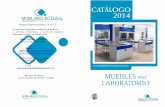 CATÁLOGO 2014 - AlquimiaSQI muebles.pdf · eficientes, manteniendo un estilo de vanguardia en el mobiliario de laboratorio. Fabricamos bajo estándares de calidad asegurando que