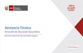 Dirección de Educación Secundaria³n.pdf · 2019-03-19 · El Programa Curricular de Educación Secundaria, describe el enfoque de cada área de manera detallada. EL DCN no cuenta