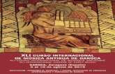 XLI Curso Internacional de Música Antigua de Darocamusica-antigua-daroca.es/wp-content/uploads/2019/07/.../ 3 / • Facilitar los recursos necesarios para desarrollar una posterior