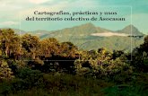 Cartografías, prácticas y usos del territorio colectivo de Asocasan · 2012-10-01 · en pautas de apropiación que respetan la vida del bosque húmedo tropical y de todos sus pobladores.