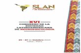 Estimados miembros de SLAN, profesionales y …...Estimados miembros de SLAN, profesionales y estudiantes: Entre el 24 y 27 de Octubre del 2019, en Lima, Perú, nos reunimos para desarrollar