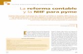 normas internacionales de contabilidad La reforma contable y la …pdfs.wke.es/5/4/9/7/pd0000015497.pdf · 2007-05-07 · a) El concepto de pymea emplear por la norma. b) El alcance