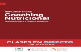 Programa online COACHING NUTRICIONAL · Neurociencia y Coaching Nutricional Módulo 5 El proceso del Coaching Nutricional Módulo 7 Herramientas Coaching en consulta I Módulo 3 Tipos