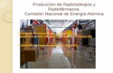 Obtención de radionucleídos · 2019-09-10 · Obtención de radionucleídos Reactor RA-3 Centro Atómico Ezeiza 0,5MW-5MW En el año 2003---10MW. Producción de radioisótopos.