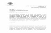 RECOMENDACIÓN NÚMERO: 23/2012 · 2012, presentada por parte del C. AR3, ante el agente del Ministerio Público de Izúcar de Matamoros, Puebla (fojas 37 a 42). 2. Copia certificada