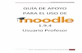 Gu a Moodle 1.9.4 usuario Guأ­a de apoyo para el uso de Moodle EUITIO - Universidad de Oviedo | Ana