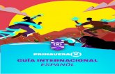 Guia Internacional Primavera X - espanhol...Juvenil para el Medio Ambiente, una reunión que involucró a más de 10 mil escuelas y 18 mil jóvenes y niños que trabajaron el tema