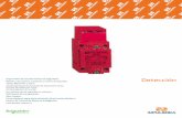 Detección - IMPULSORA€¦ · 2016-12-09 · Detección CCM Modelo 6 Square D Supervisión de los elementos de seguridad Módulos, interruptores, pulsadores y cortinas de seguridad