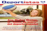 Ana Muñoz Merino, la “dama de acero” del deporte …Ana Muñoz Merino, la “dama de acero” del deporte español 54 octubre noviembre 2013 Proyectos: Los ayuntamientos madrileños