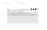  · 2010-06-18 · 4 Martes 28 marzo 2006 Suplemento del BOE núm. 74 Documento Básico HE Ahorro de Energía HE - i Introducción I Objeto Este Documento Básico (DB) tiene por objeto