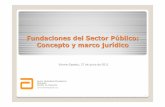 Fundaciones del Sector P úblico: Concepto y marco jurídico · 2011-06-28 · de la CAPV, para incluir asimismo a las fundaciones del sector público entre las entidades a las que