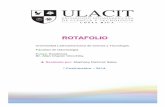 I Cuatrimestre – 2014. - Ulacit · Descripción del Rotafolio En el presente Rotafolio se mostraran las prácticas de exodoncia realizadas en la Clínica UDental de la Universidad