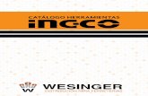CATÁLOGO HERRAMIENTAS - Wesinger · 2019-07-15 · Set herramientas combinadas 142 piezas H0602004 HKTS12251 Juego de bocallaves métrico 1/2 25 piezas H0101002 H0603398 H0603368