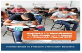 Instituto Estatal de Evaluación e Innovación Educativa · 2017-10-31 · El Instituto Estatal de Evaluación e Innovación Educativa, registró un total de 3,100 aspirantes a escuelas