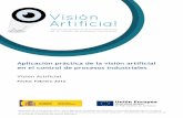 Aplicación práctica de la visión artificial en el control ... · en el control de procesos industriales Visión Artificial Fecha: Febrero 2012 . 2 ... La luz se refleja de forma